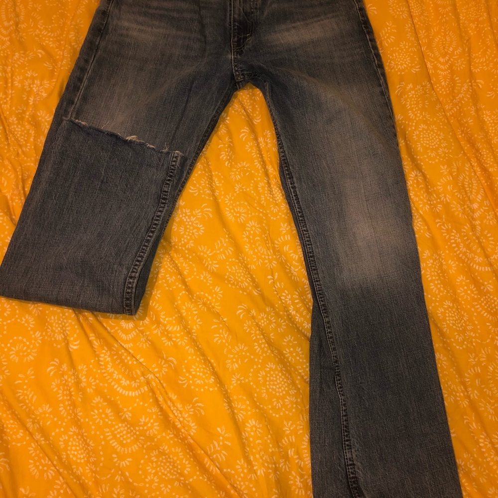 Levi 514 Cropped Jeans